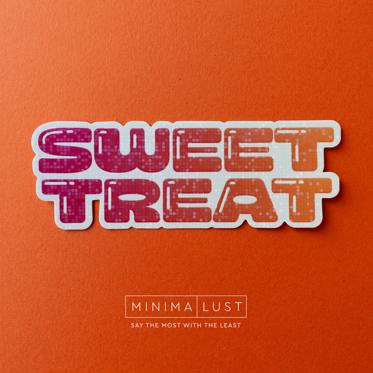 Sweet Treat Die Cut Sticker