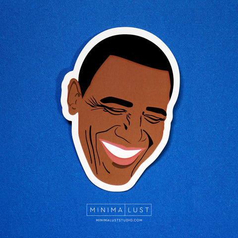 Obama Die Cut Sticker